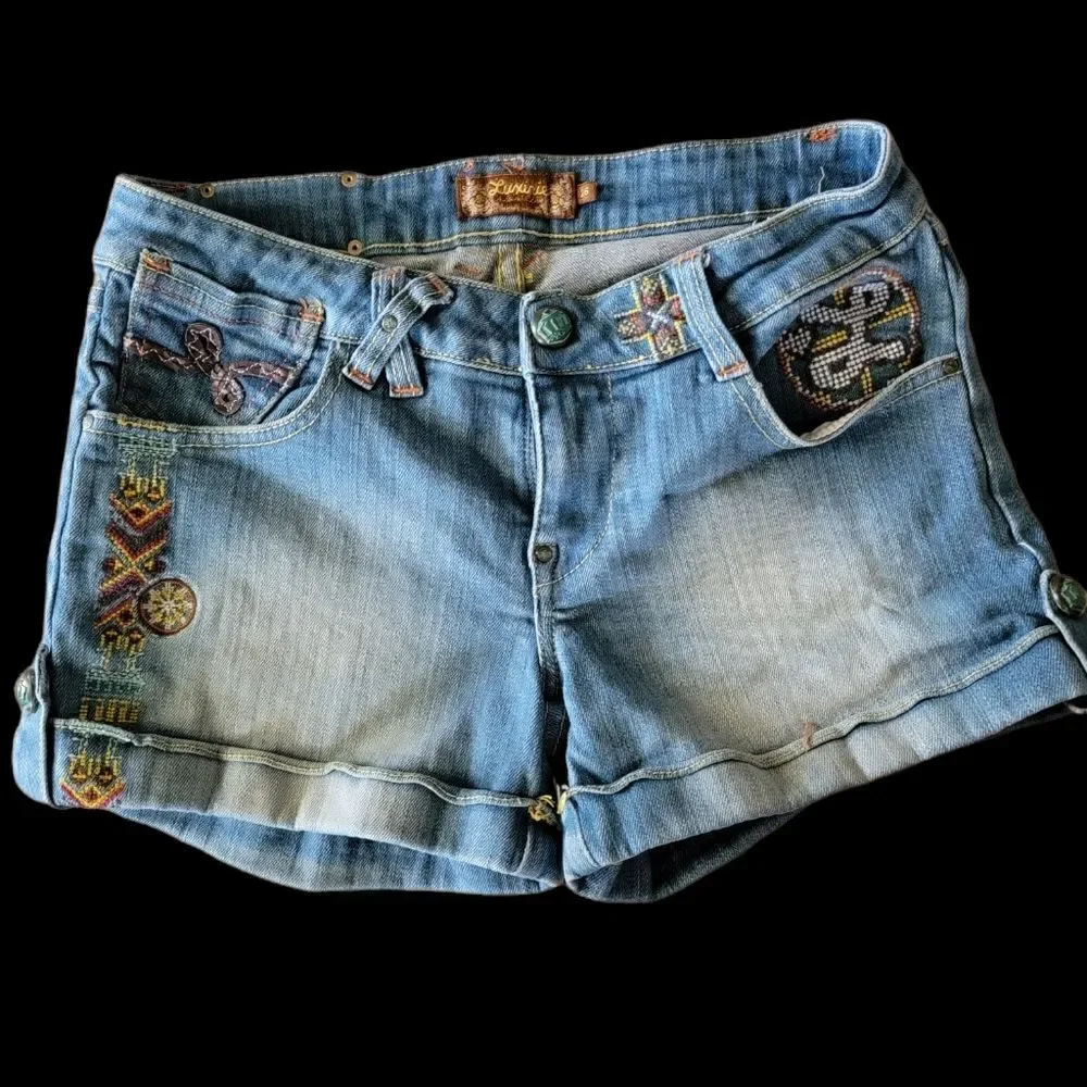 Luxurie Denim Shorts!  - Picture 2 of 9